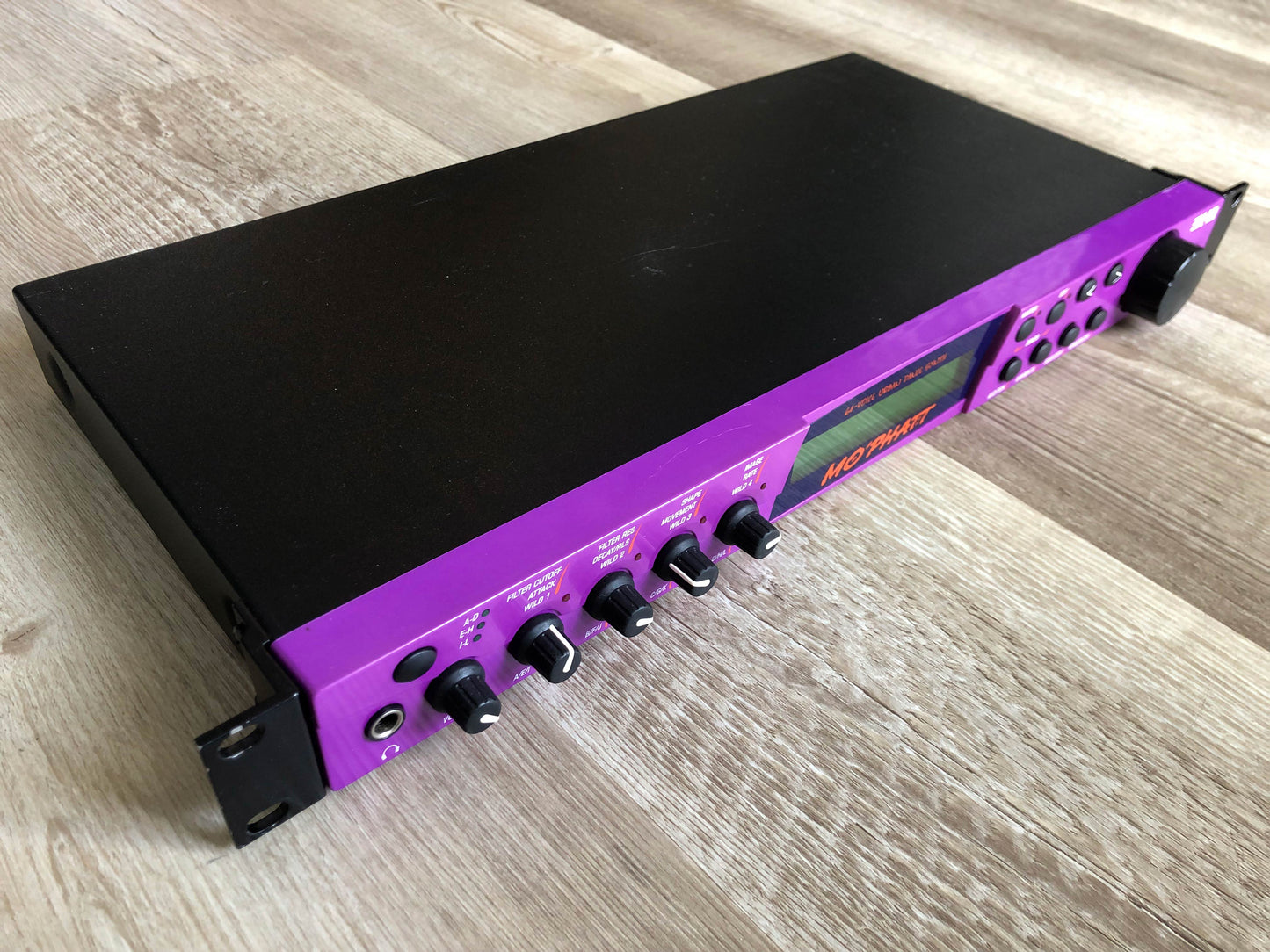 E-MU Systems Mo' Phatt Synthesizer Sound Module w/ New Encoder + Rack Ears