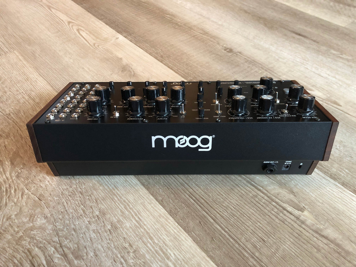 Moog DFAM Drummer From Another Mother Analog Percussion Synthesizer w/ OG Box, Patch Cables + PSU