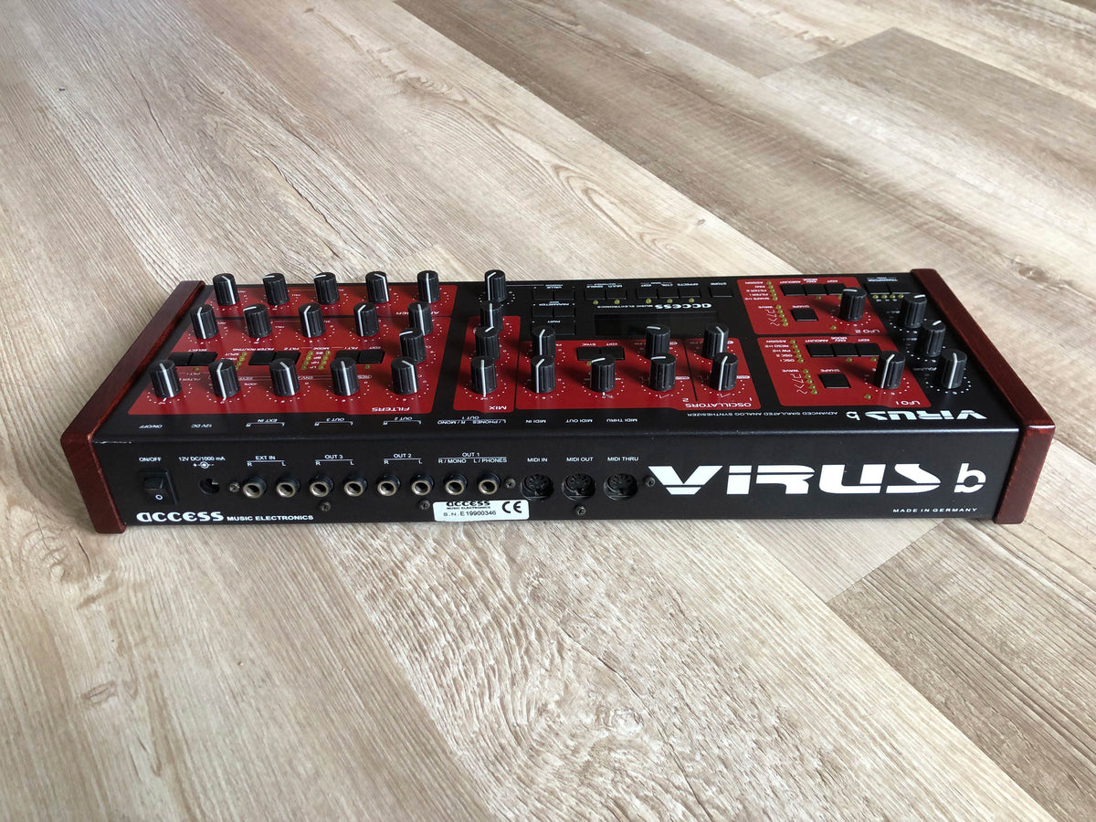 Access Virus B Desktop, Fully Recapped, New Display, New Power Switch, All New Tacts + New PSU