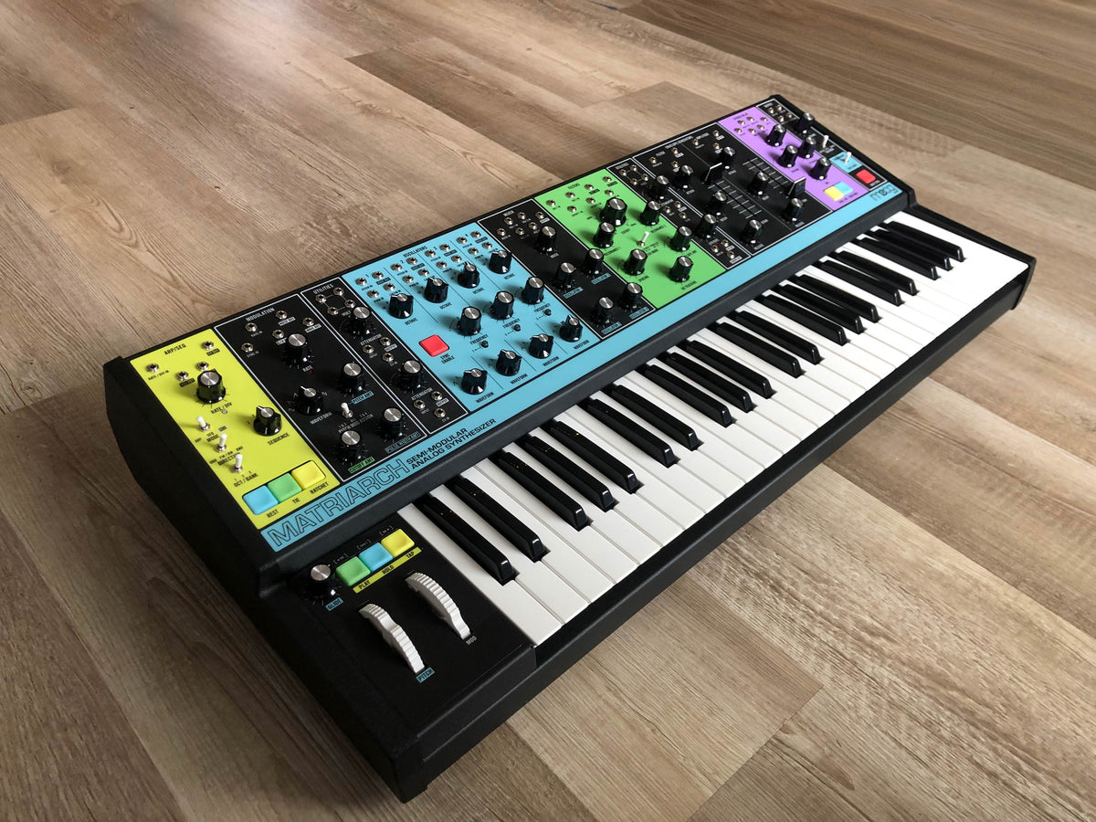 Moog Matriarch Semi-Modular Analog Synthesizer w/ OG Box, Patch Cables + PSU