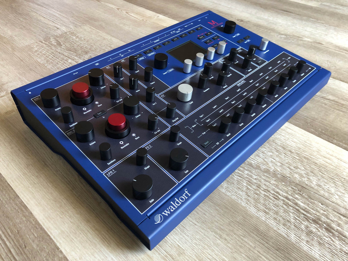 Waldorf M 8-Voice Wavetable Desktop Synthesizer w/ OG Box + PSU