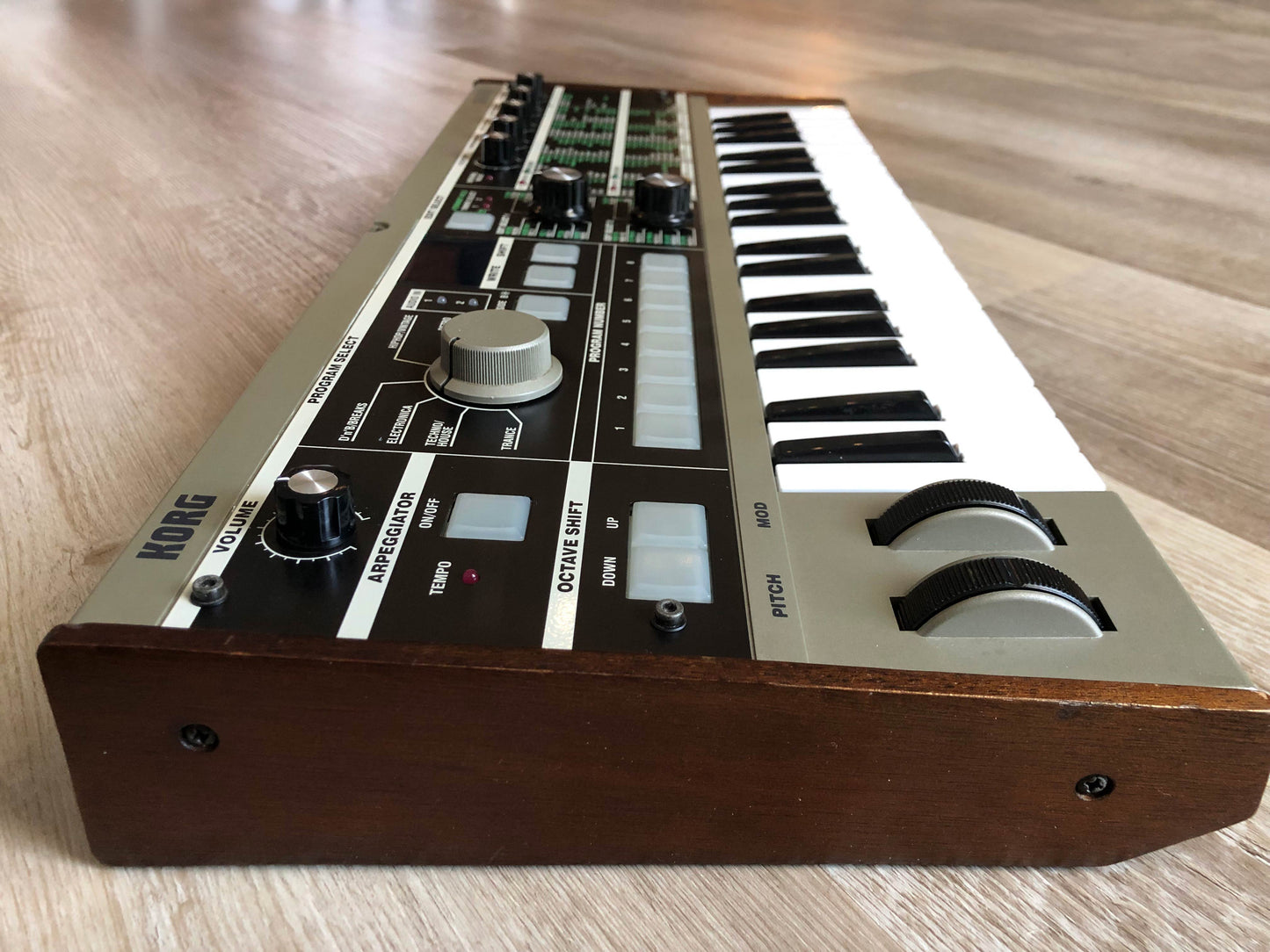 MicroKorg w/ All New Pots & Tacts, OG MIc + Aftermarket PSU