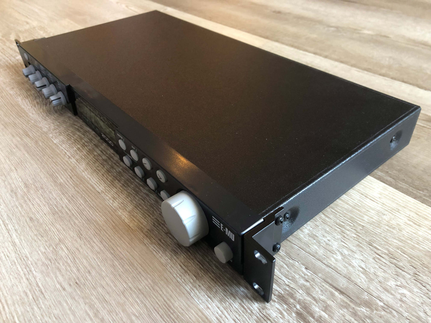 E-MU Systems Proteus 2000 Synthesizer Sound Module w/ New Encoder + Rack Ears & Manual