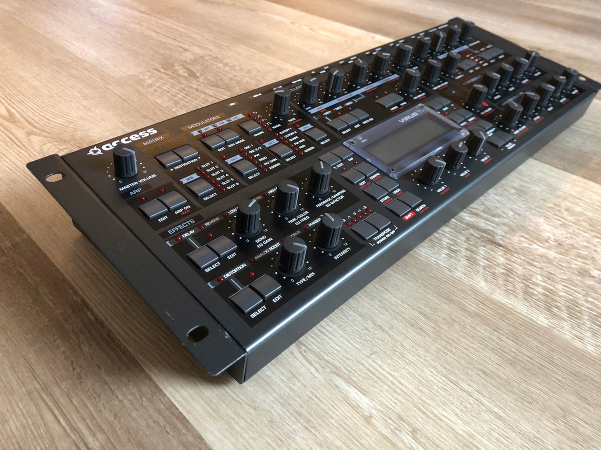 Access Virus TI Rack w/ All New Tacts, New Battery, PSU + HQ USB Cable
