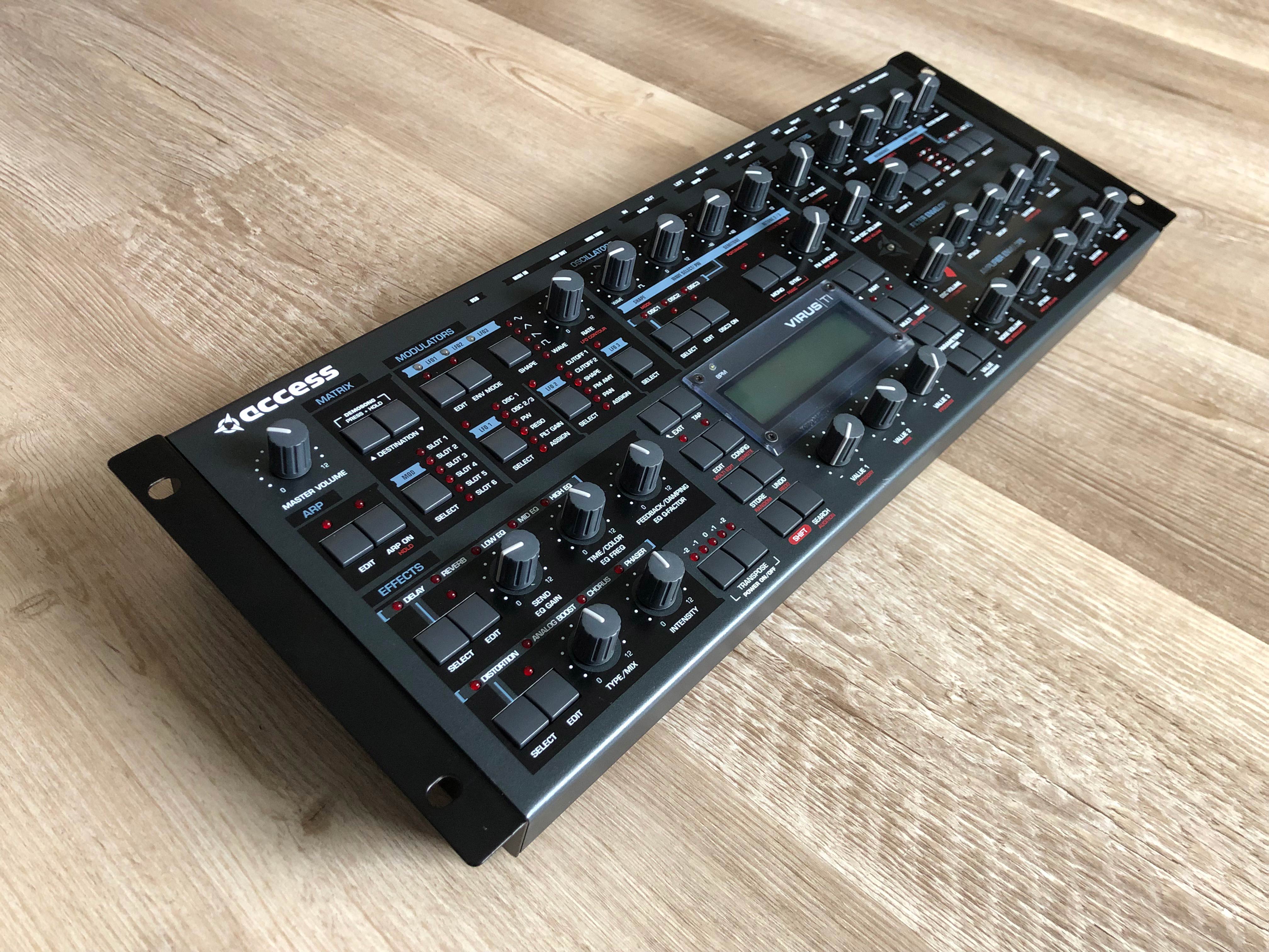 Access Virus TI Desktop Synthesizer (Rack Config) Near Mint