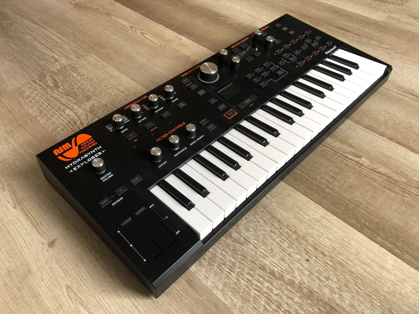 ASM Hydrasynth Explorer Polyphonic Wave Morphing Synthesizer w/ OG Box, Manual + PSU