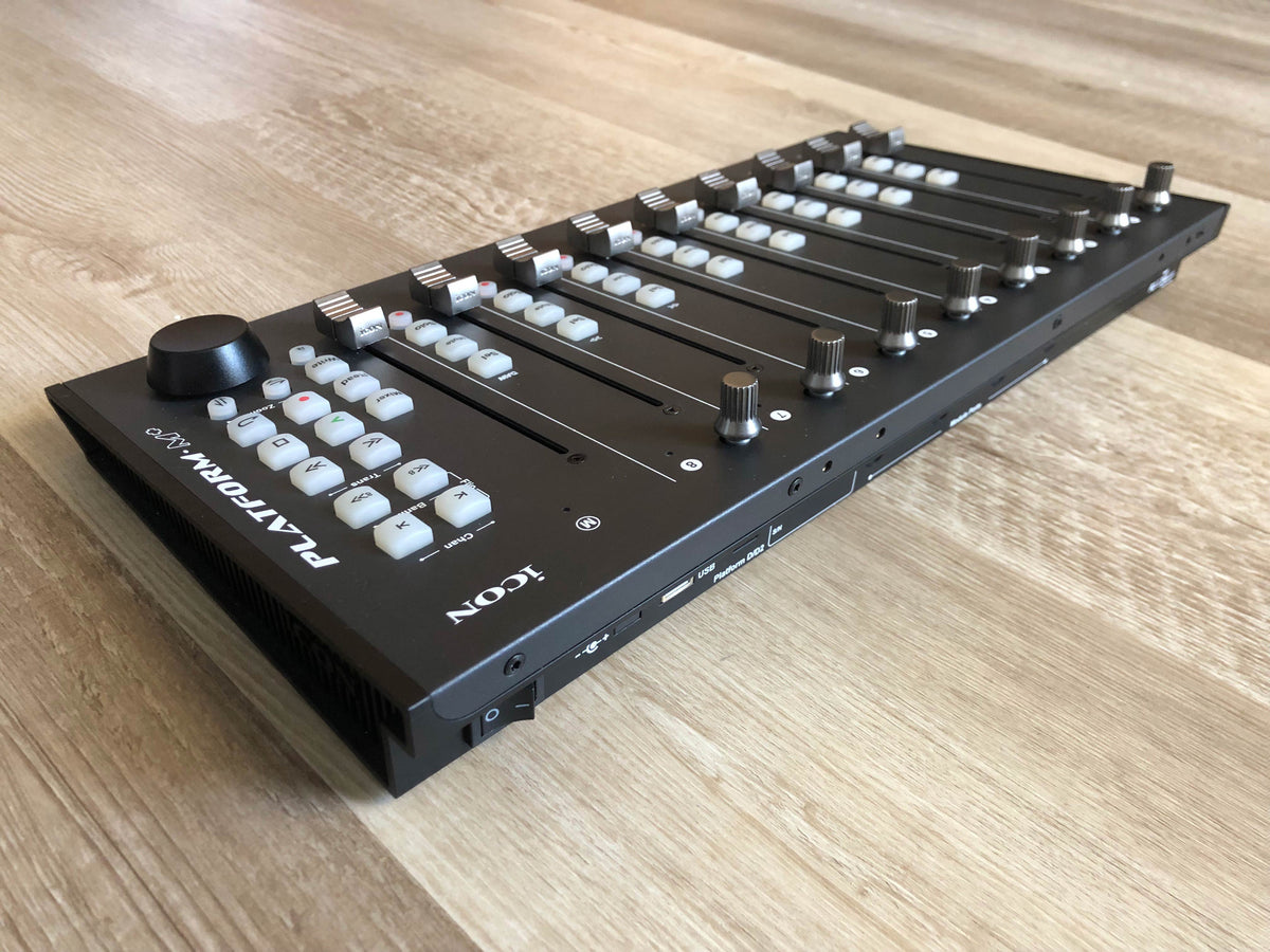 Icon Platform M+ USB MIDI DAW Controller w/ Motorized Faders & Transport Controls