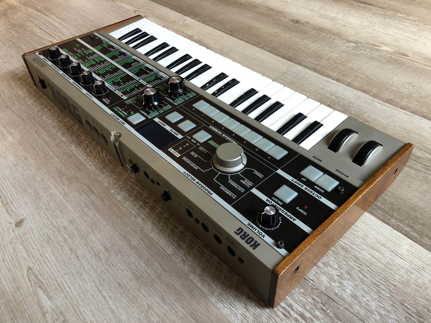 MicroKorg w/ All New Pots & Tacts, New Mic + Aftermarket PSU