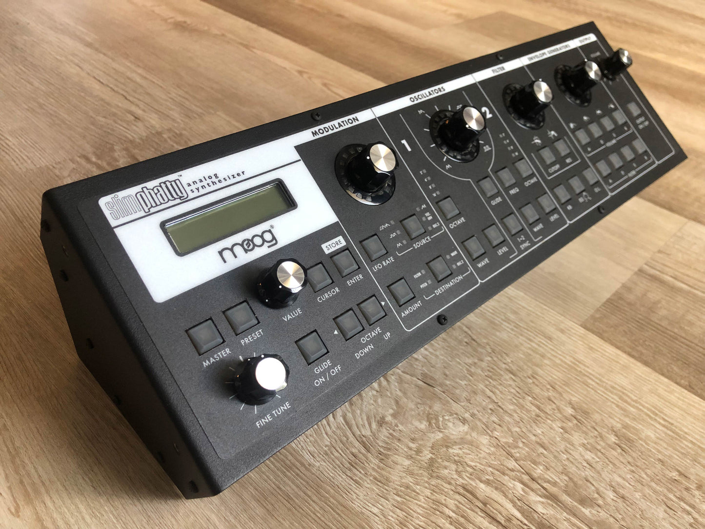 Moog Slim Phatty Analog Synthesizer w/ Original Box + Rack Ears