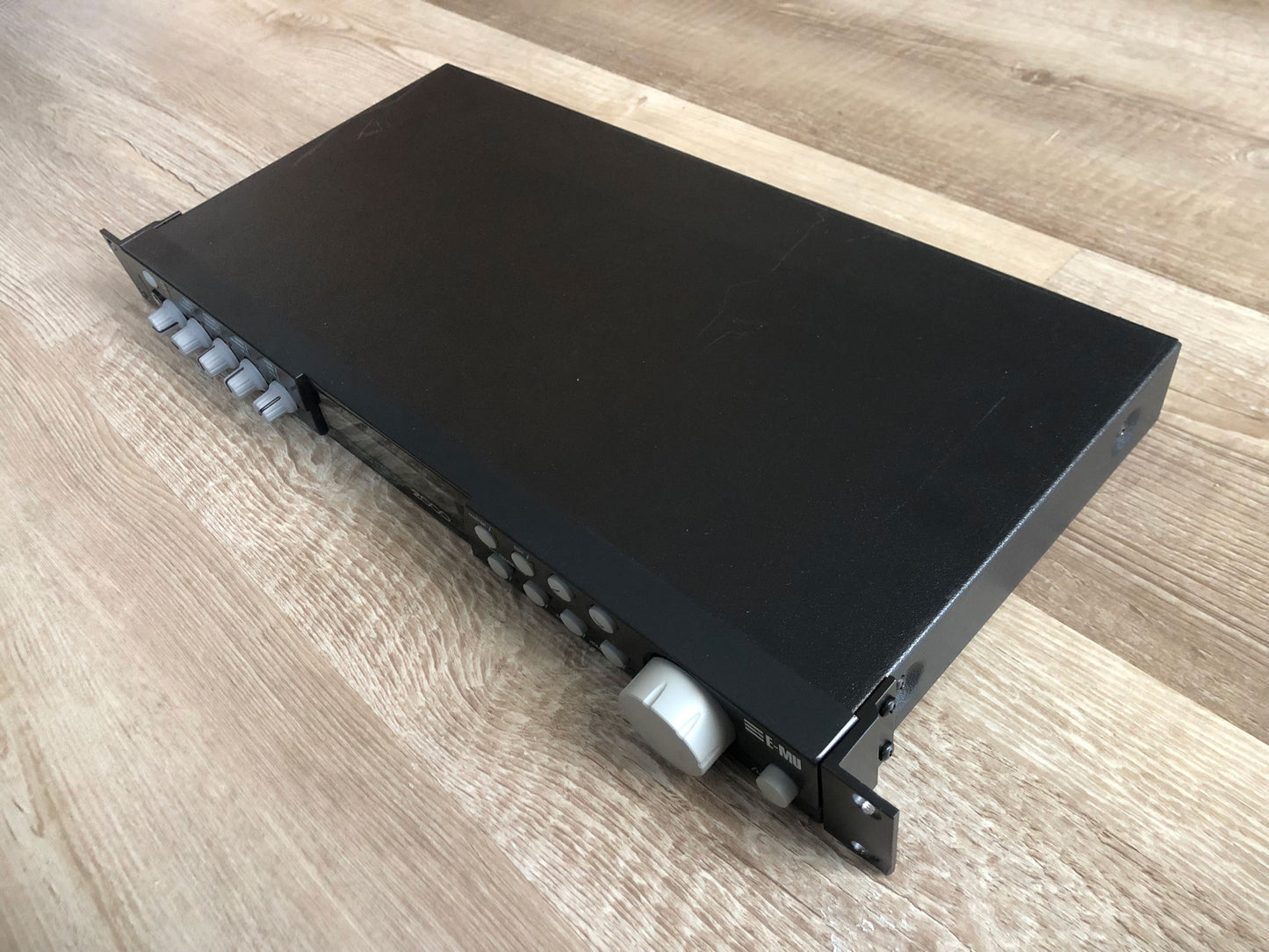 E-MU Systems Proteus 2000 w/ 3 ROMS, Rack Ears, + New Encoder