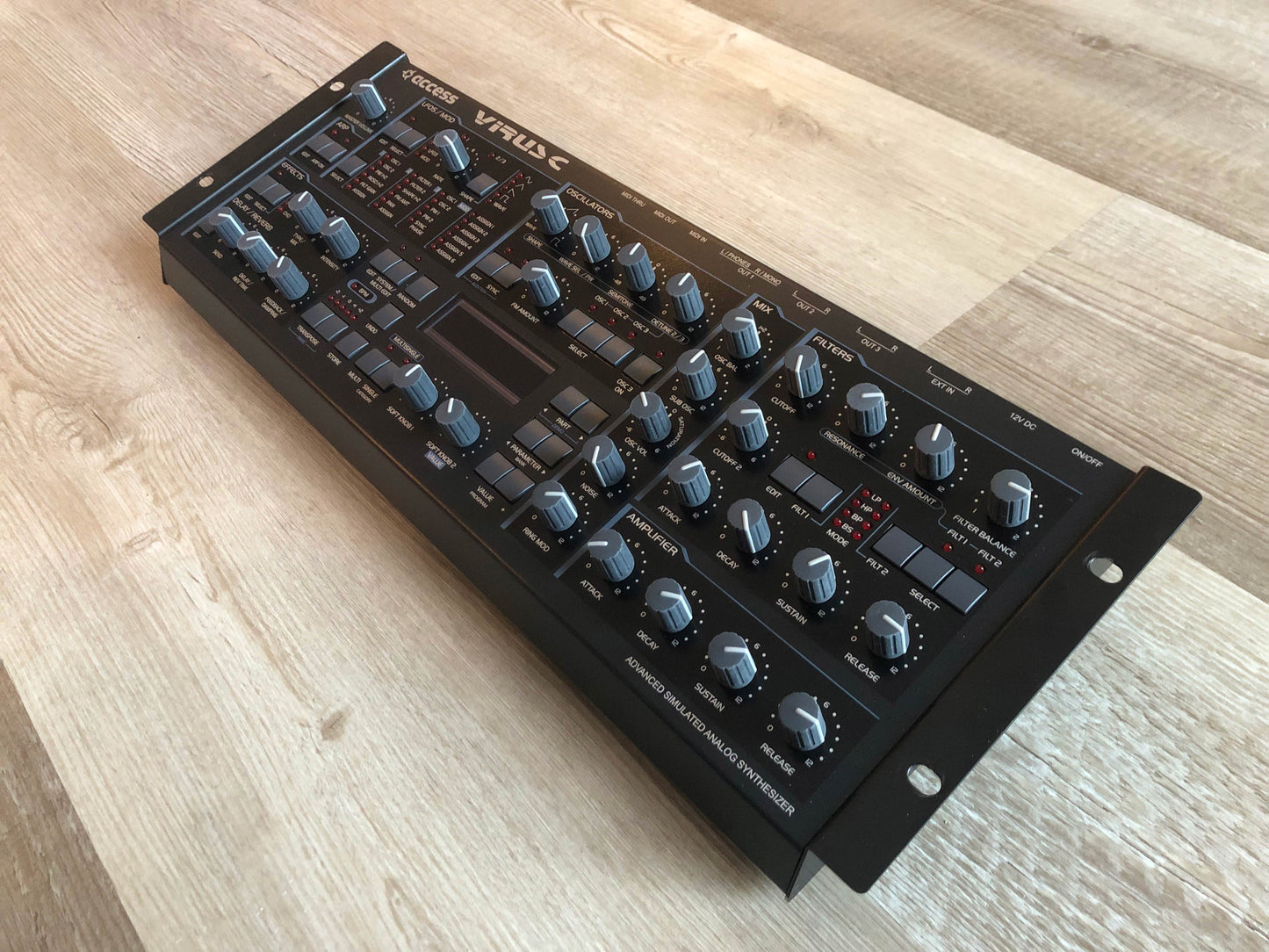 Access Virus C Rack, All New Tacts, New Power Filter Cap, Battery + PSU, OS 6.5