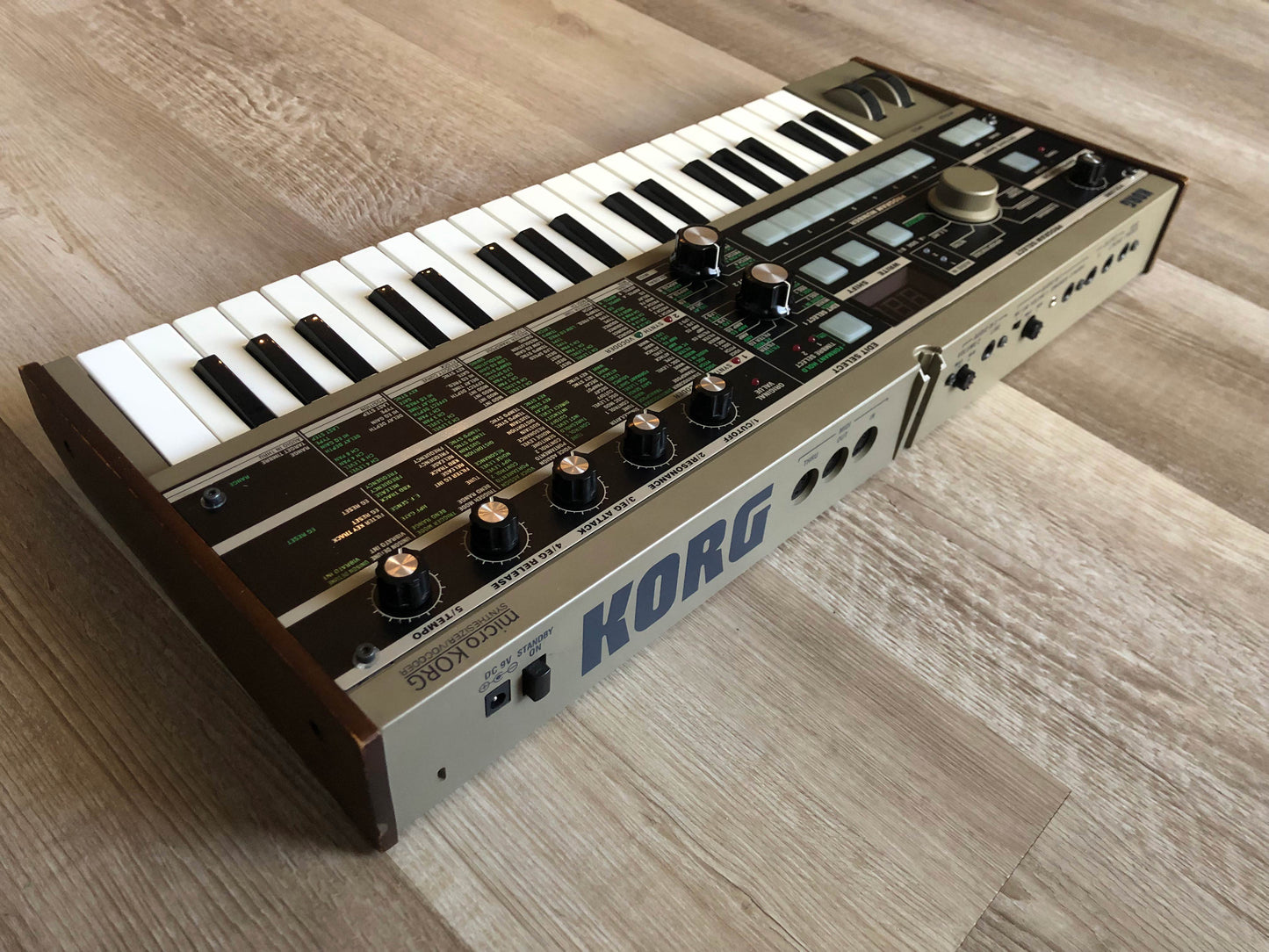 Budget MicroKorg w/ Aftermarket Power Supply (no Mic)