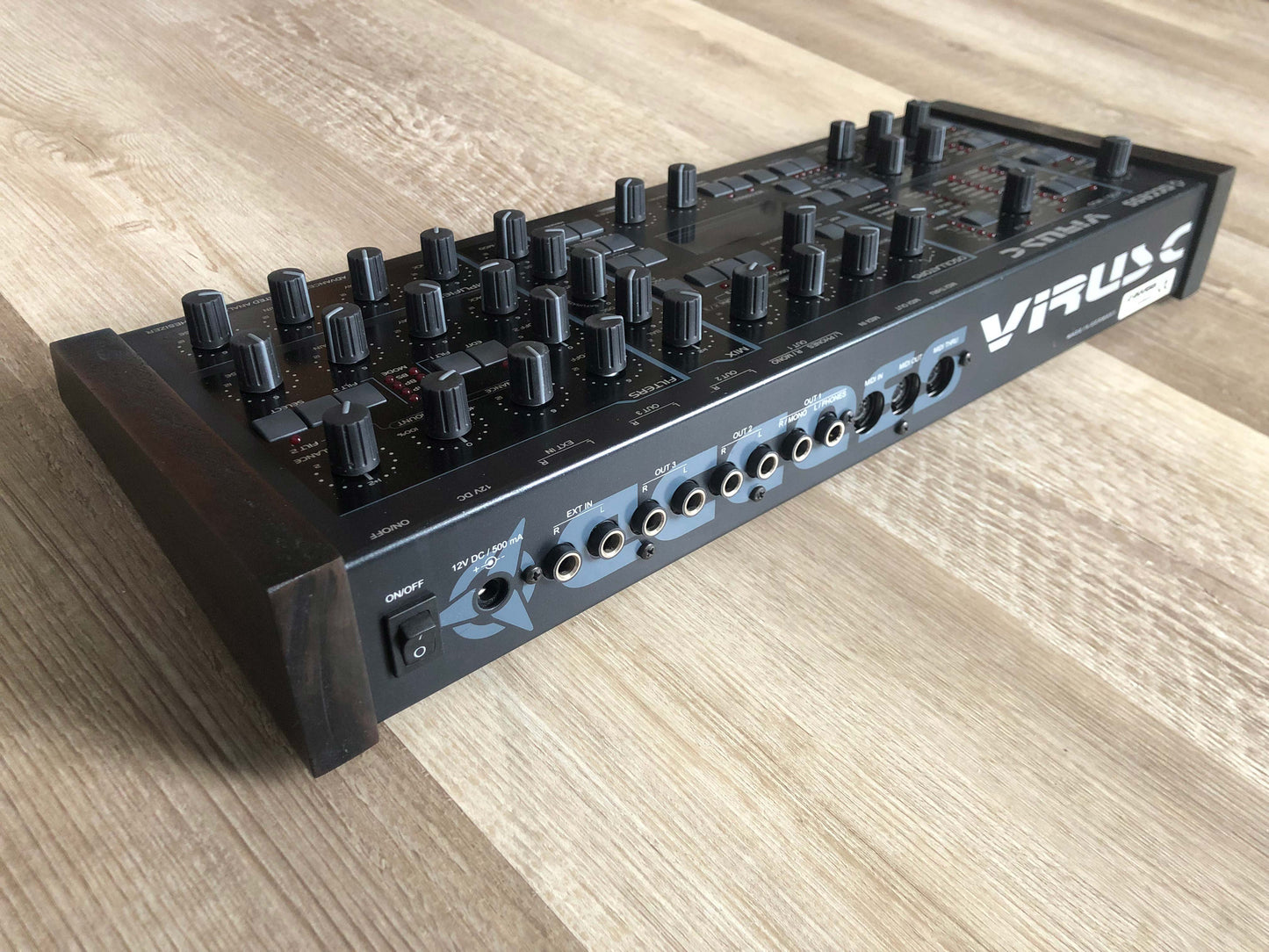 Access Virus C Desktop w/ All New Tacts, New Battery, New Custom Display + Custom Wood Sides