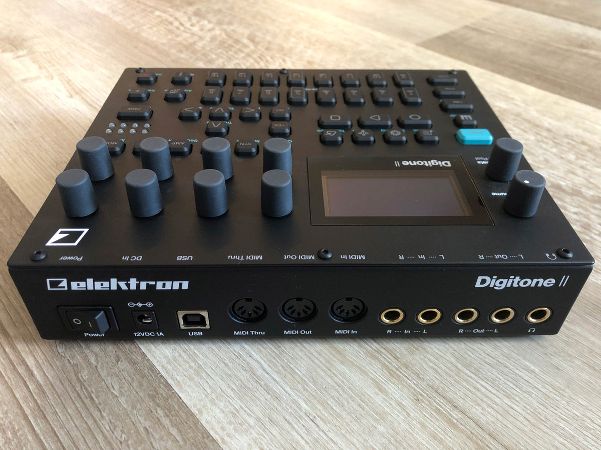 Elektron Digitone II 16-Voice Digital Synthesizer w/ OG Box, PSU + New USB Cable