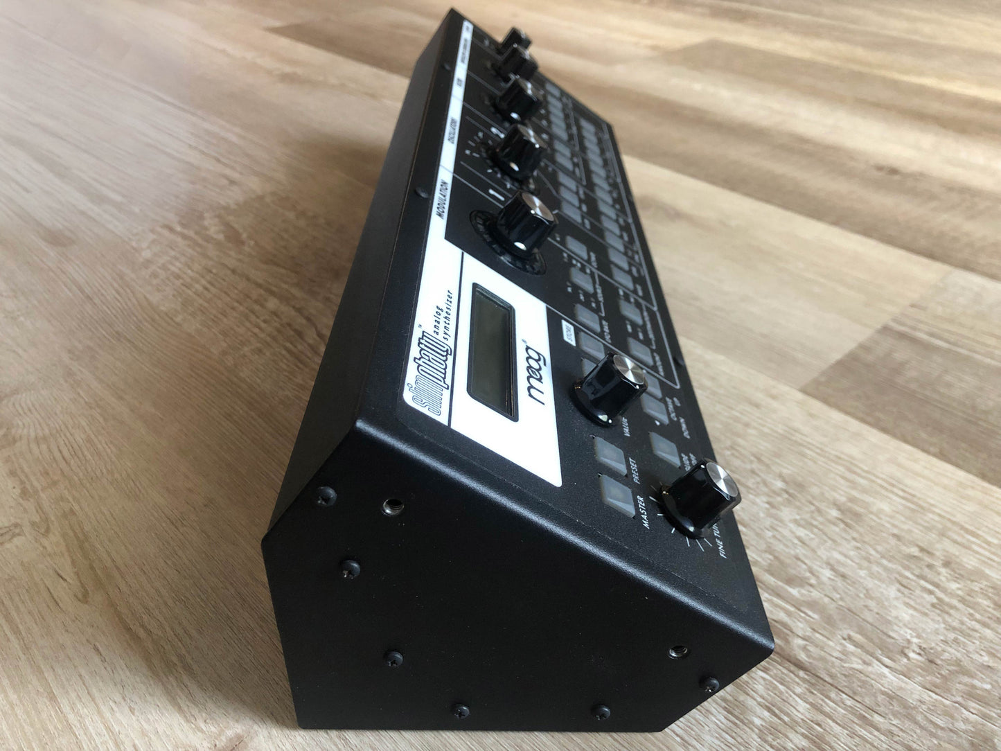 Moog Slim Phatty Analog Synthesizer w/ Original Box + Rack Ears