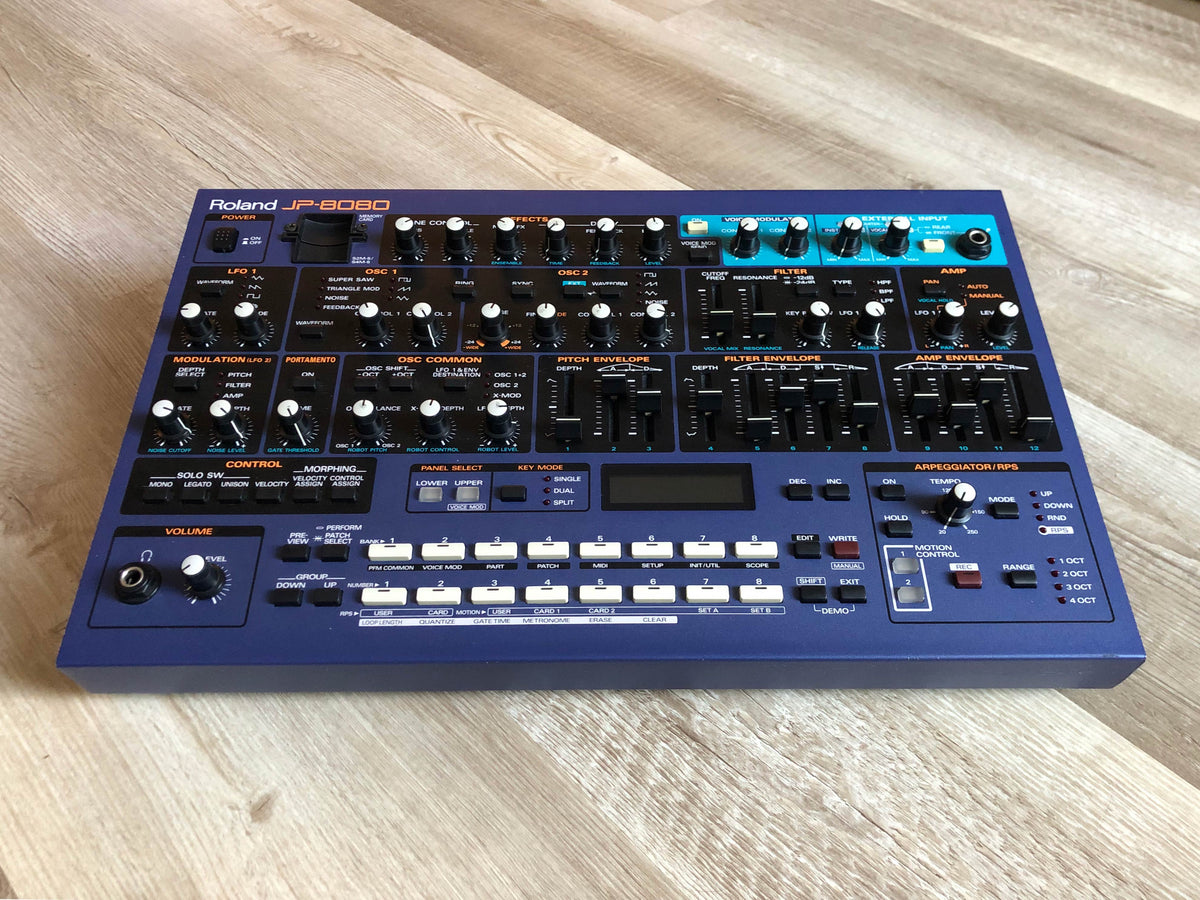 Roland JP-8080 Analog Modeling Synthesizer & Vocoder, Recently Serviced