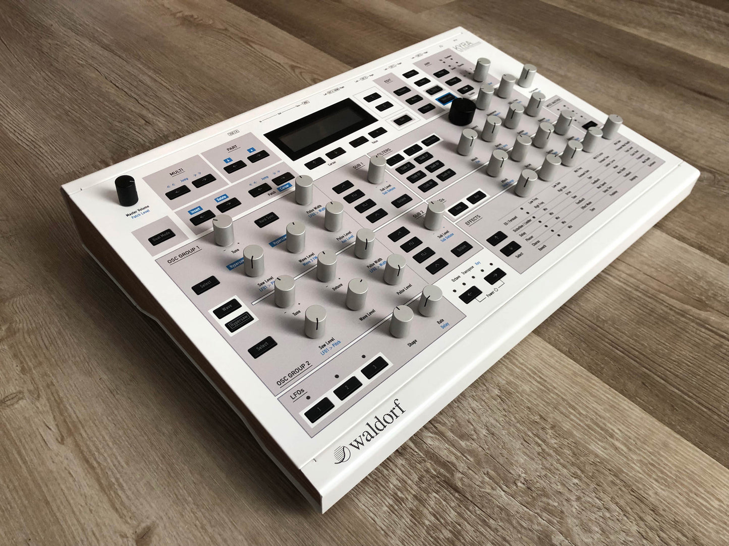 Waldorf Kyra Virtual Analog Desktop Synthesizer w/ Rack Ears + OG PSU