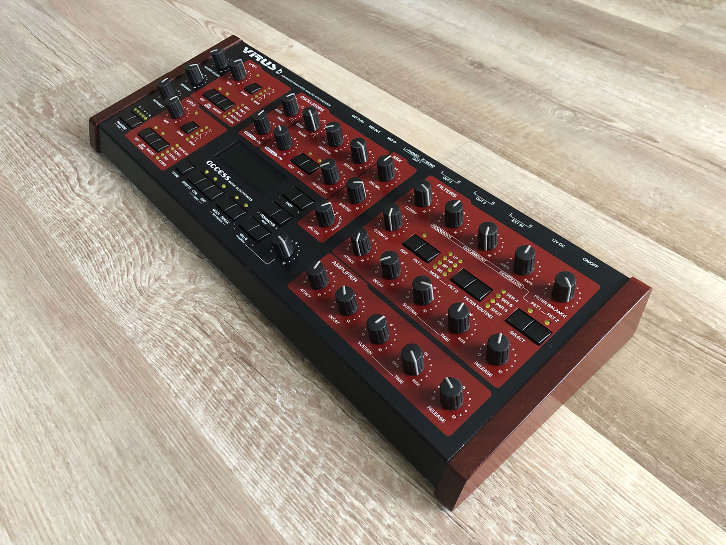 Access Virus B Desktop, All New Tacts, Power Filter Cap, Battery + PSU, OS 4.9