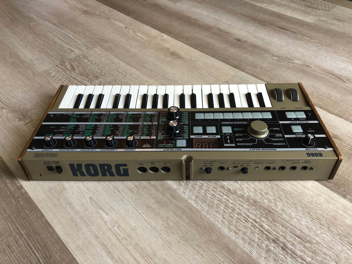 MicroKorg w/ OEM Mic + Quality Aftermarket PSU