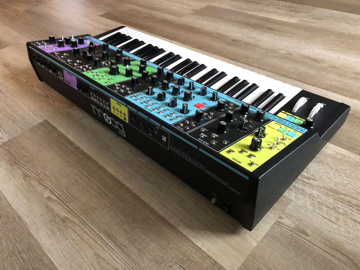 Moog Matriarch Semi-Modular Analog Synthesizer w/ OG Box, Patch Cables + PSU