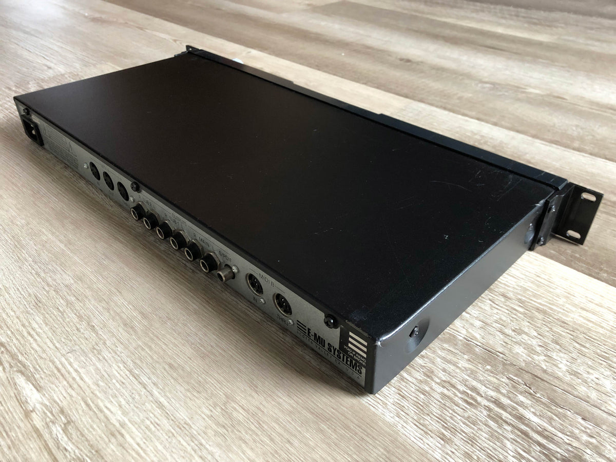 E-MU Systems Proteus 2000 Synthesizer Sound Module w/ New Encoder, New Modern PSU + Rack Ears