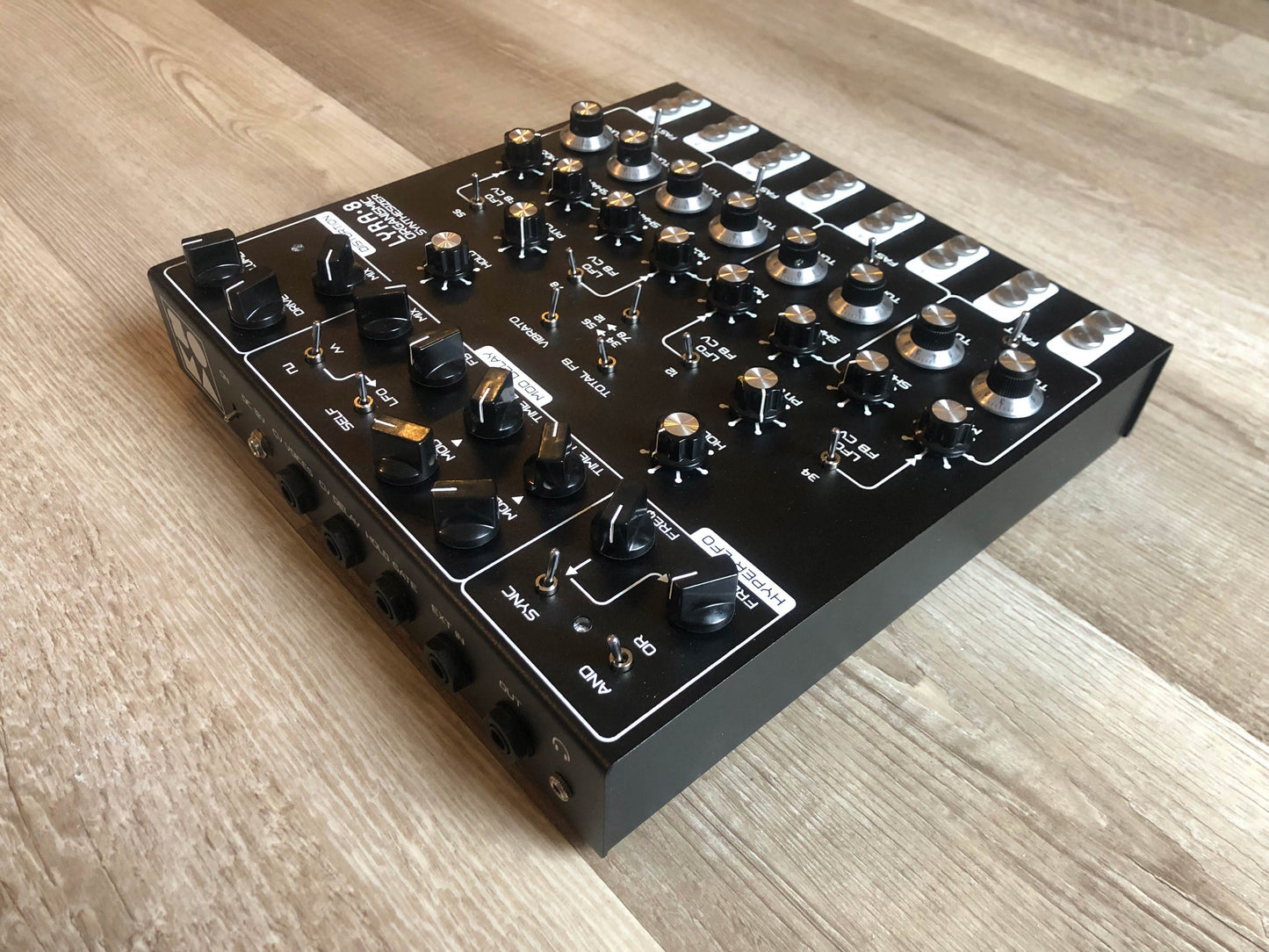 Custom SOMA Laboratory Lyra-8 Organismic Synthesizer Bundle w/ Tuner + Decksaver