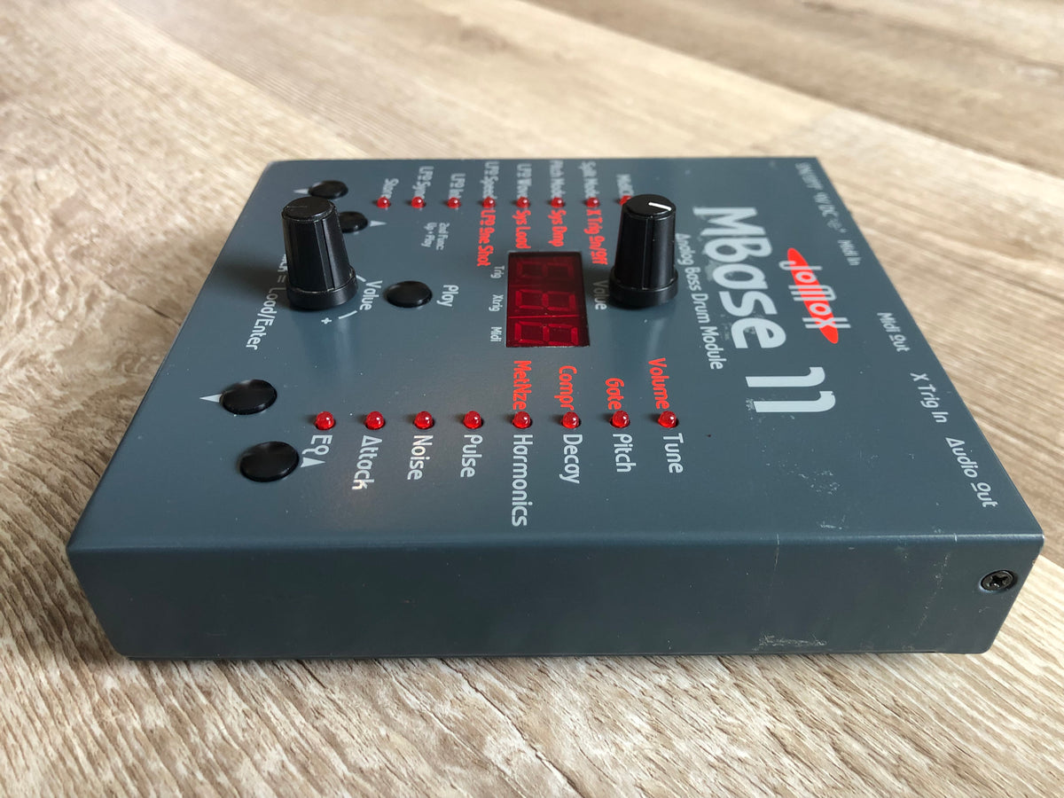 Jomox MBase 11 Analog Kick Drum Synthesizer w/ All New Tacts + OG PSU