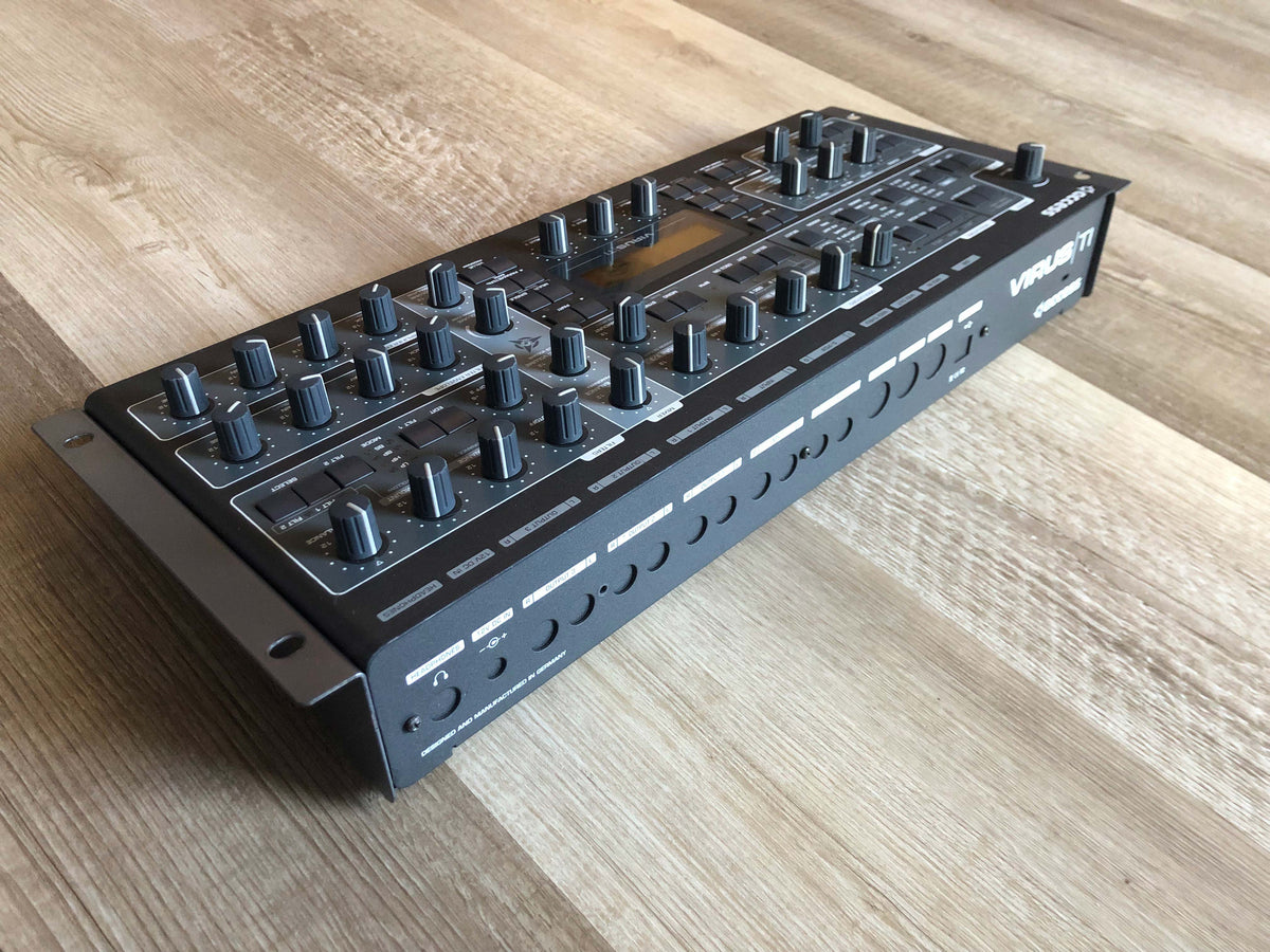 Access Virus TI2 Digital Synthesizer w/ Rack Mount Kit, New Battery + New PSU