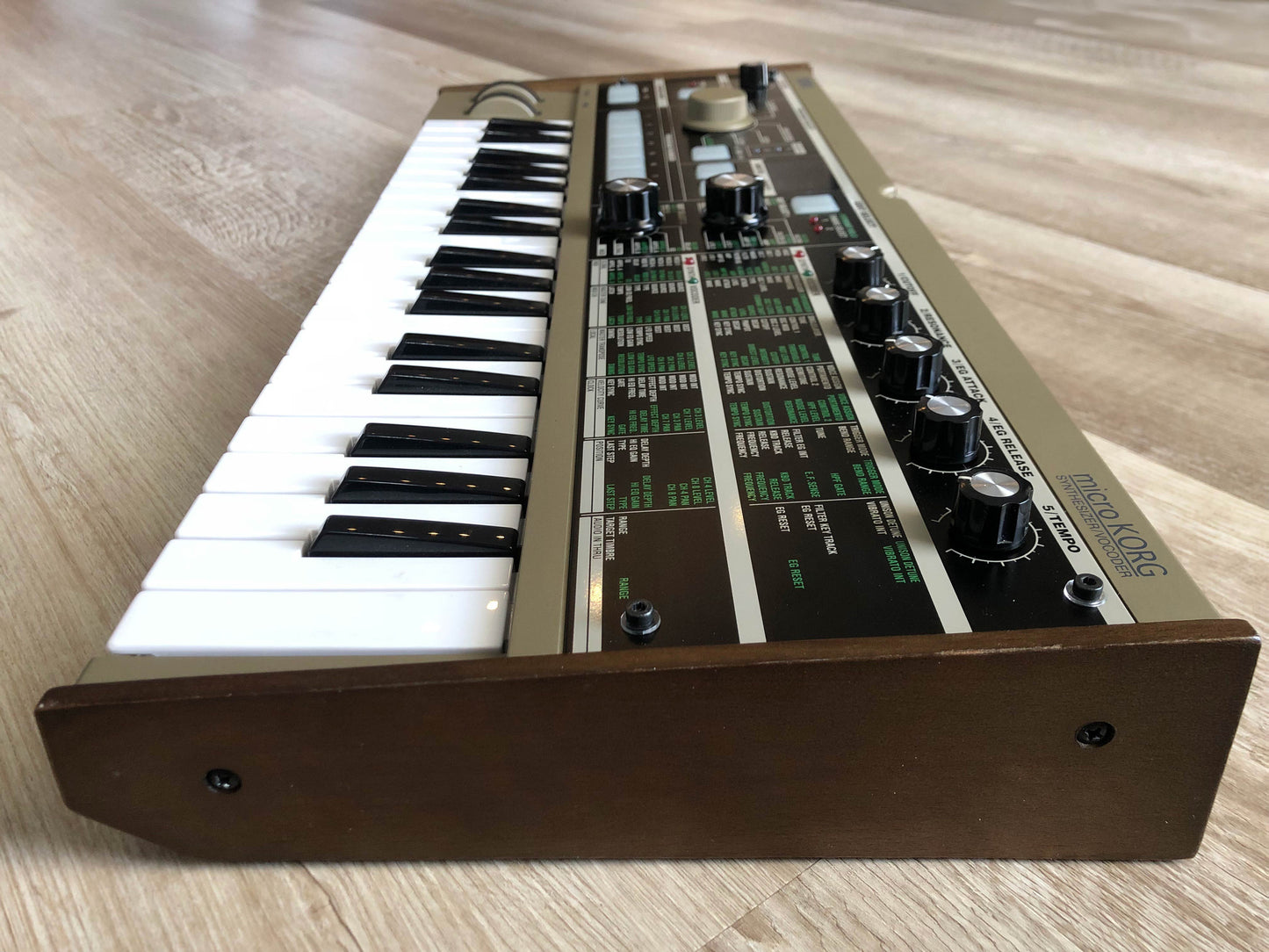 MicroKorg w/ Aftermarket Power Supply (no Mic / no Battery Power)
