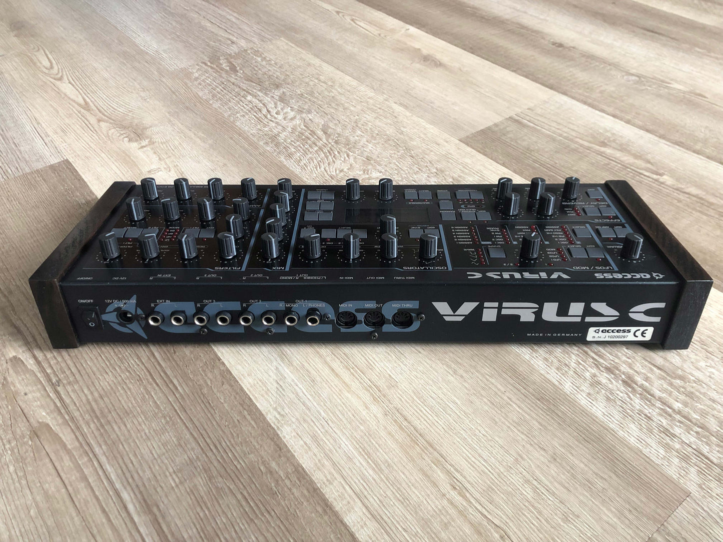 Access Virus C Desktop w/ All New Tacts, New Battery, New Custom Display + Custom Wood Sides