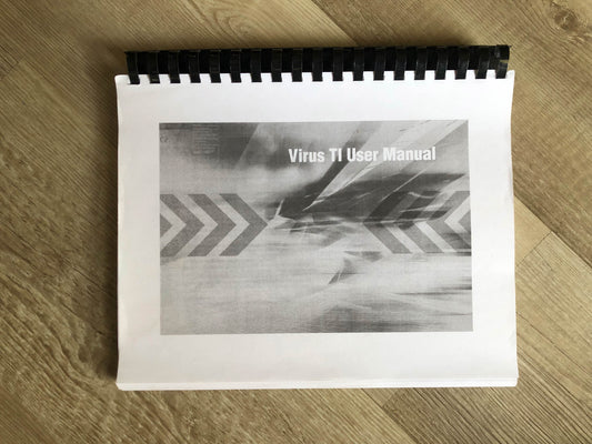 Access Virus TI User Manual in English