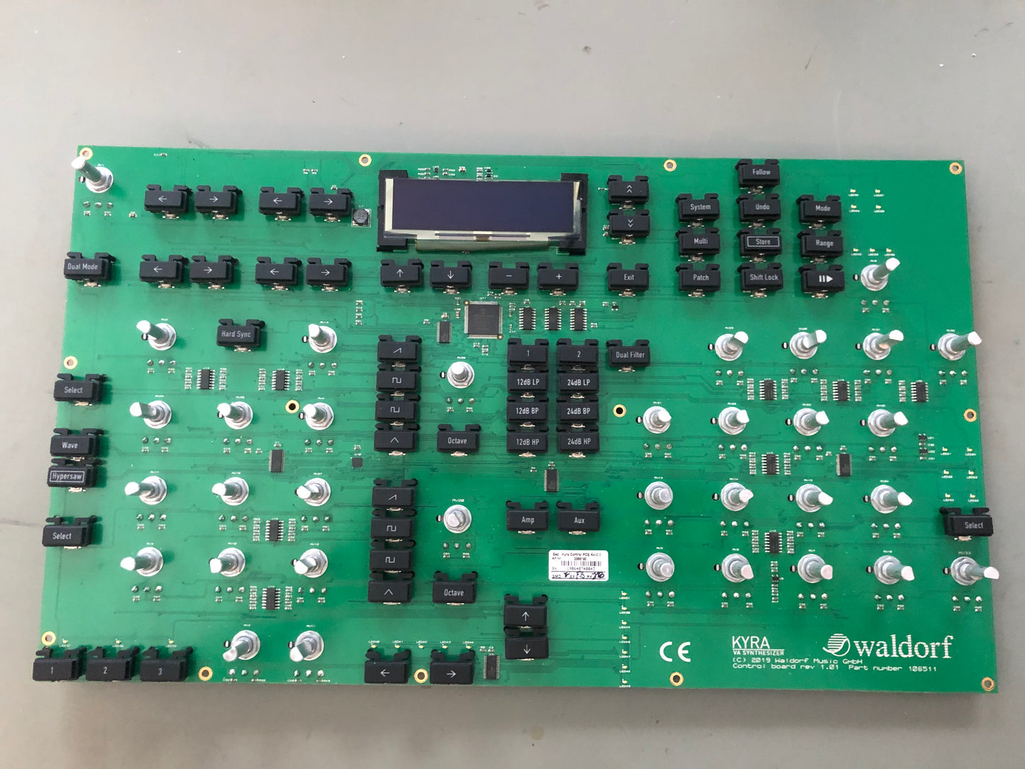 Waldorf Kyra Virtual Analog Desktop Synthesizer w/ Rack Ears + OG PSU