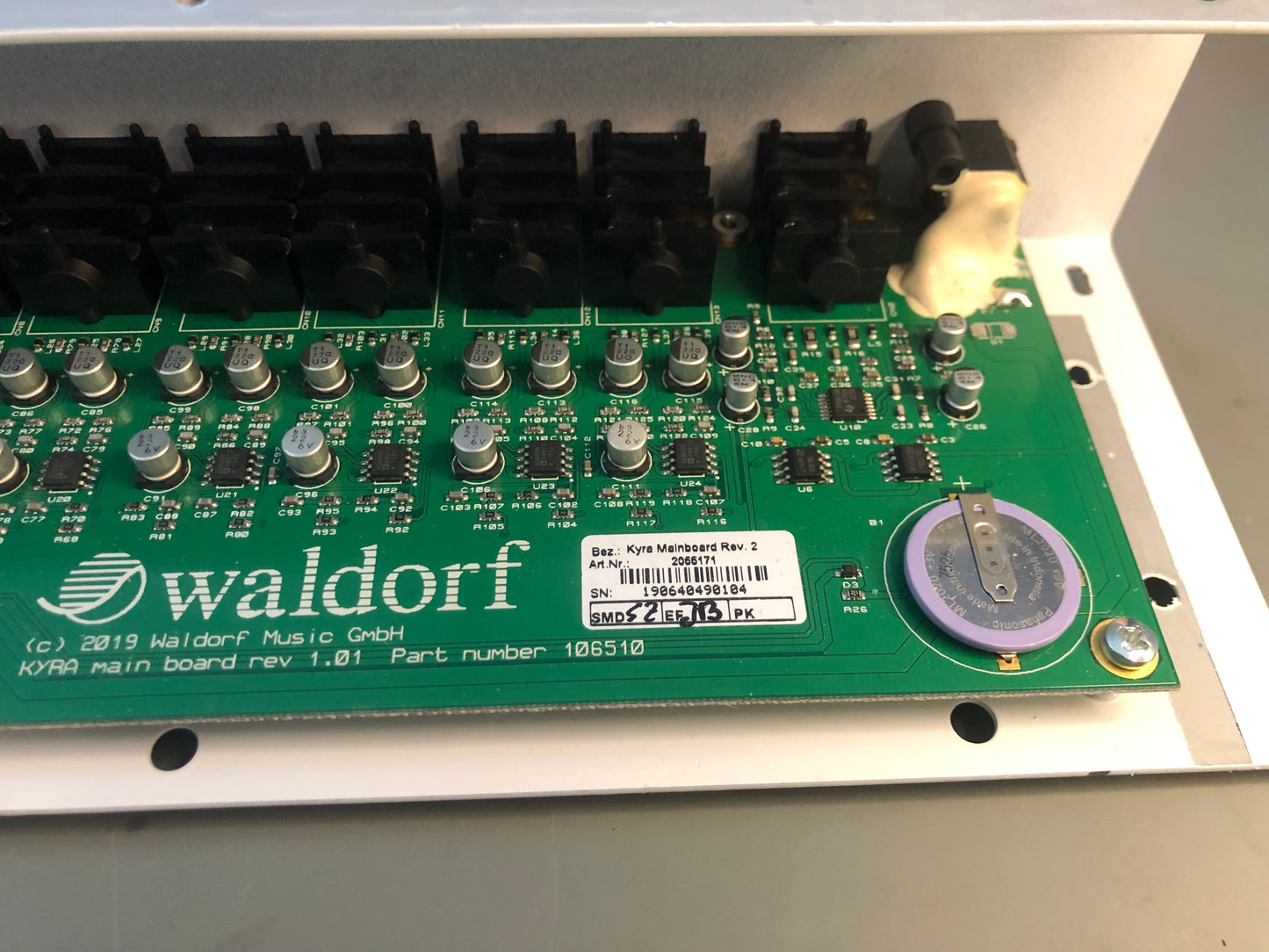 Waldorf Kyra Virtual Analog Desktop Synthesizer w/ Rack Ears + OG PSU