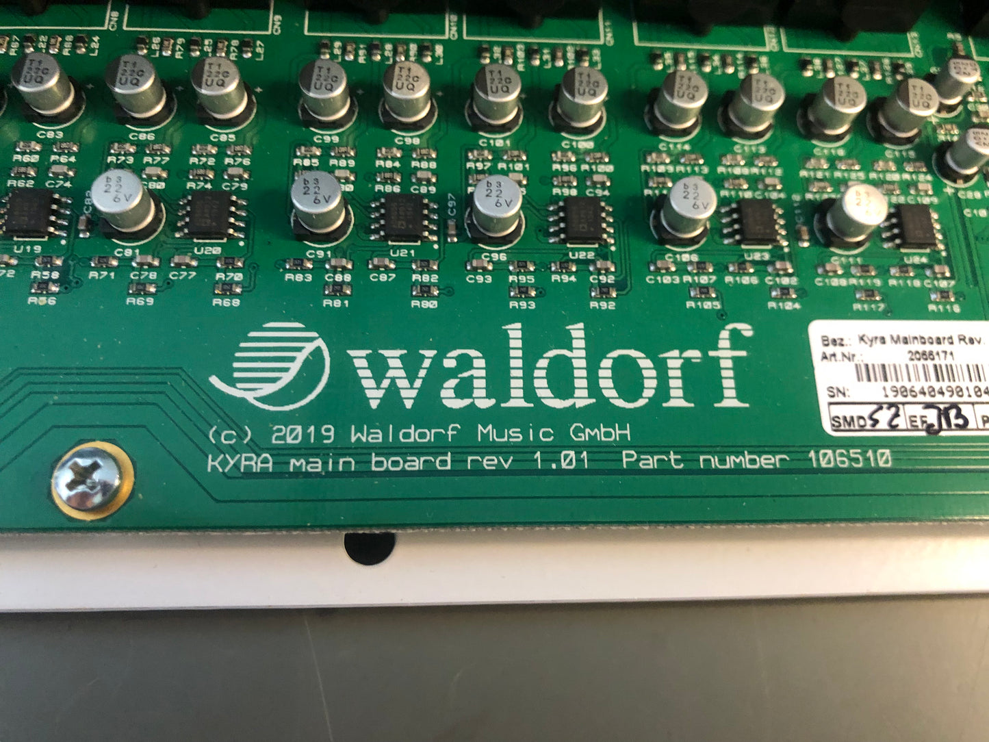 Waldorf Kyra Virtual Analog Desktop Synthesizer w/ Rack Ears + OG PSU