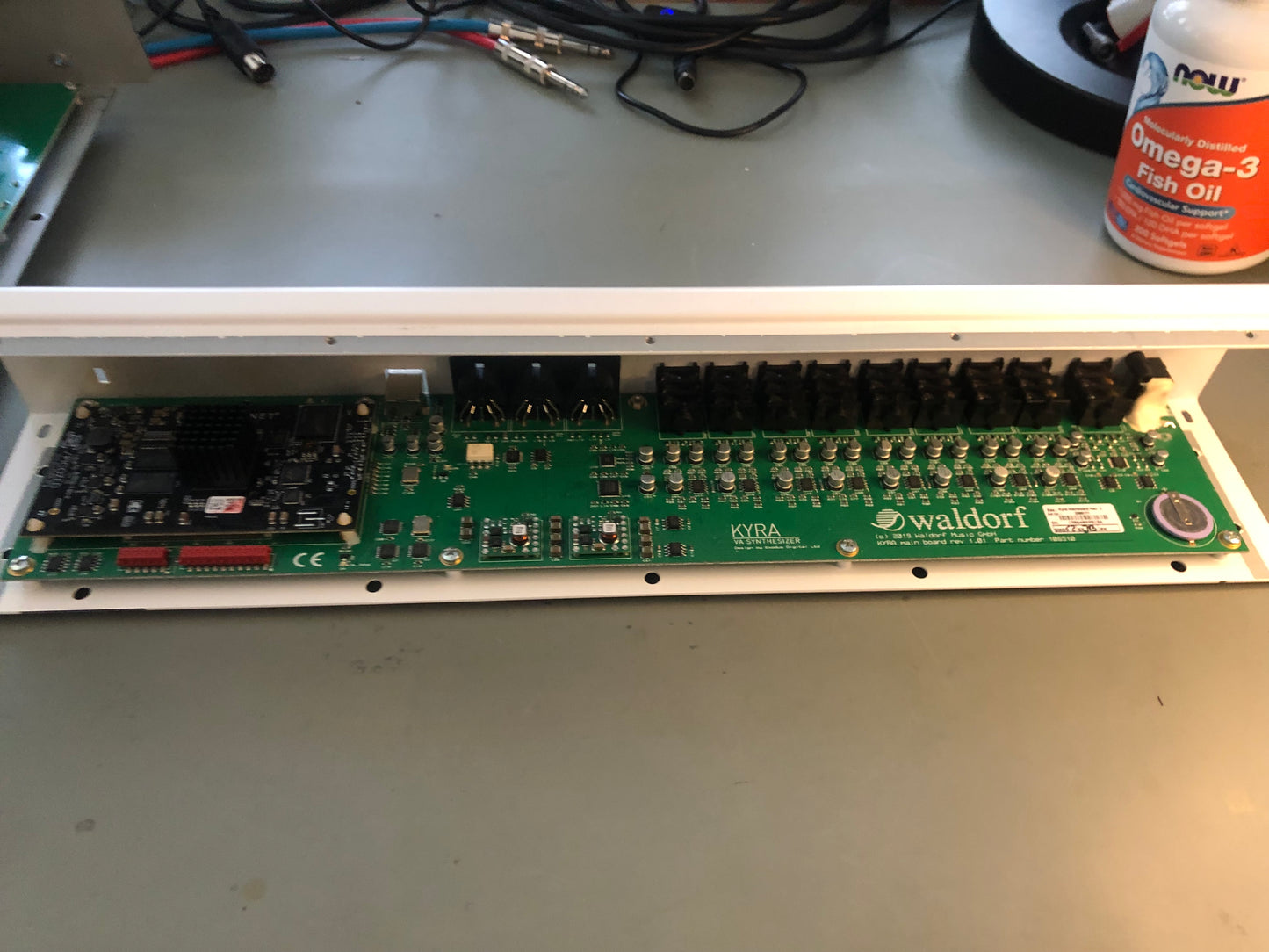 Waldorf Kyra Virtual Analog Desktop Synthesizer w/ Rack Ears + OG PSU