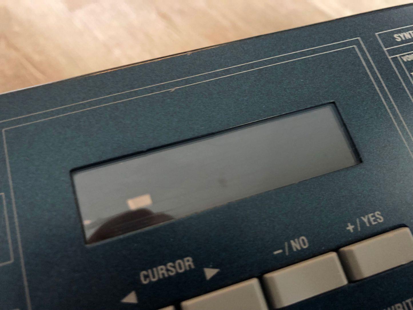 Korg MS2000 Top & Bottom Frame + Pitch/Mod Wheel Housing & All Buttons