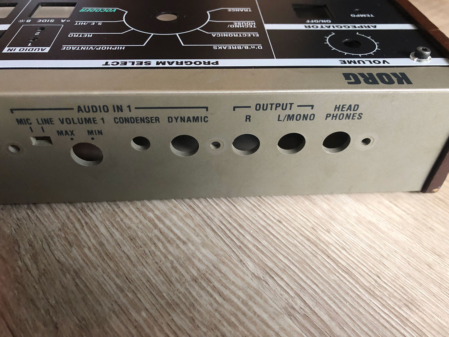 MicroKorg Chassis w/ Faceplate & Wood Sides in Good Condition