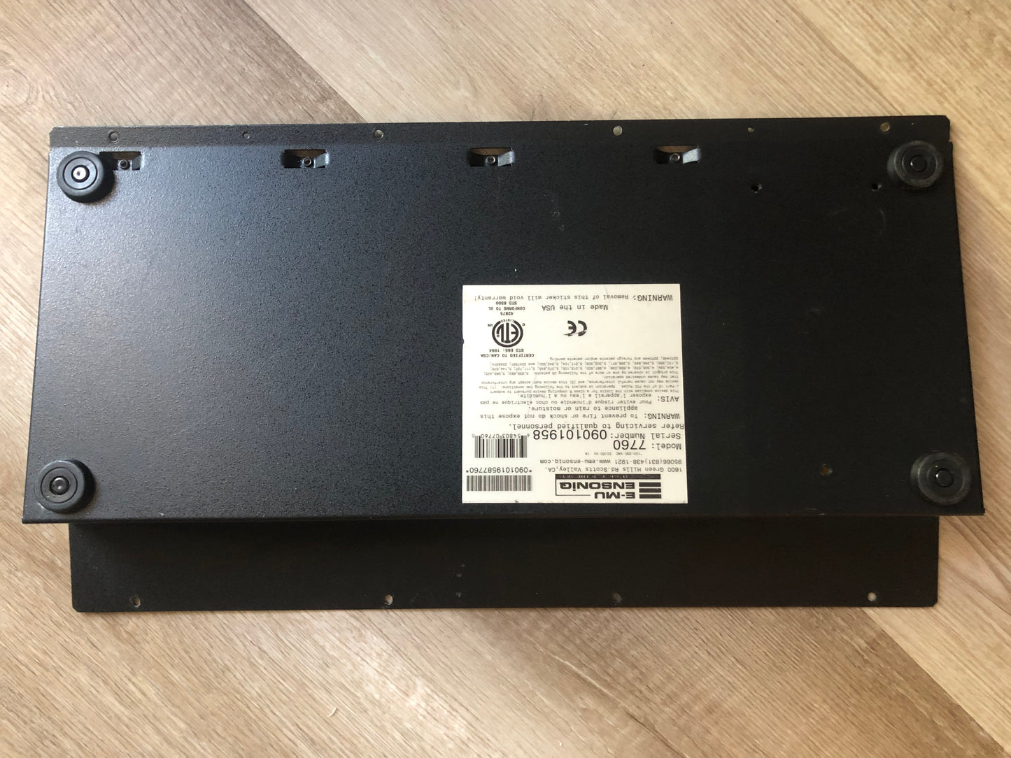 E-MU Command Station Bottom Frame