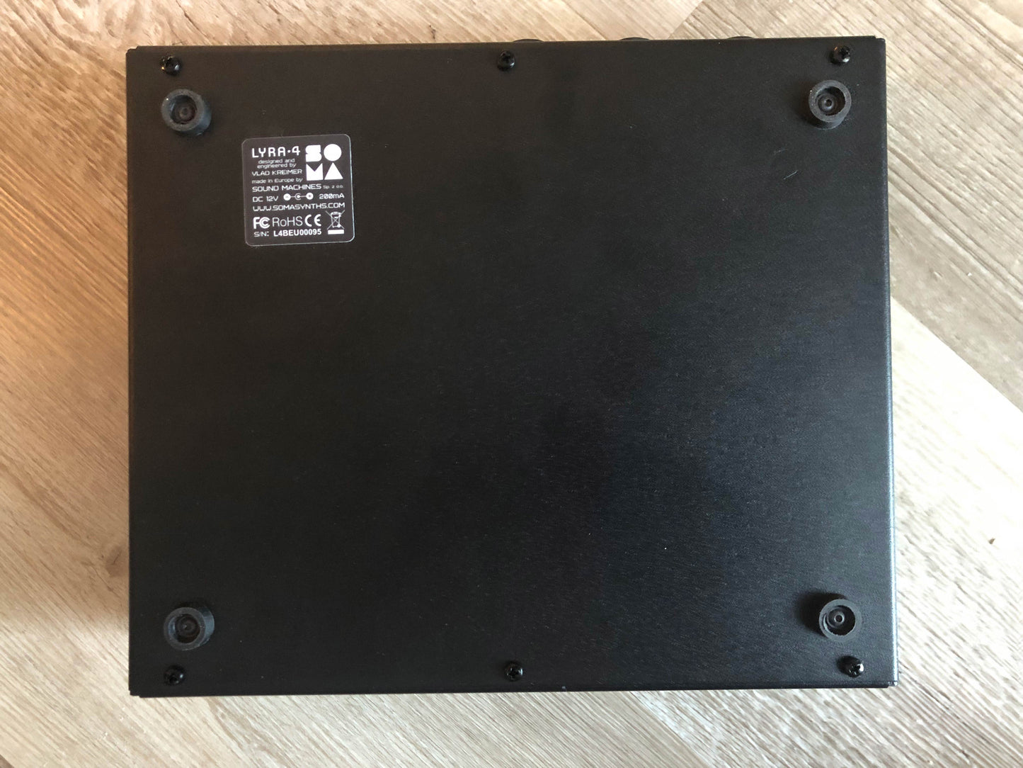 SOMA Laboratory Lyra-4 Organismic Synthesizer (Black) w/ Original Box