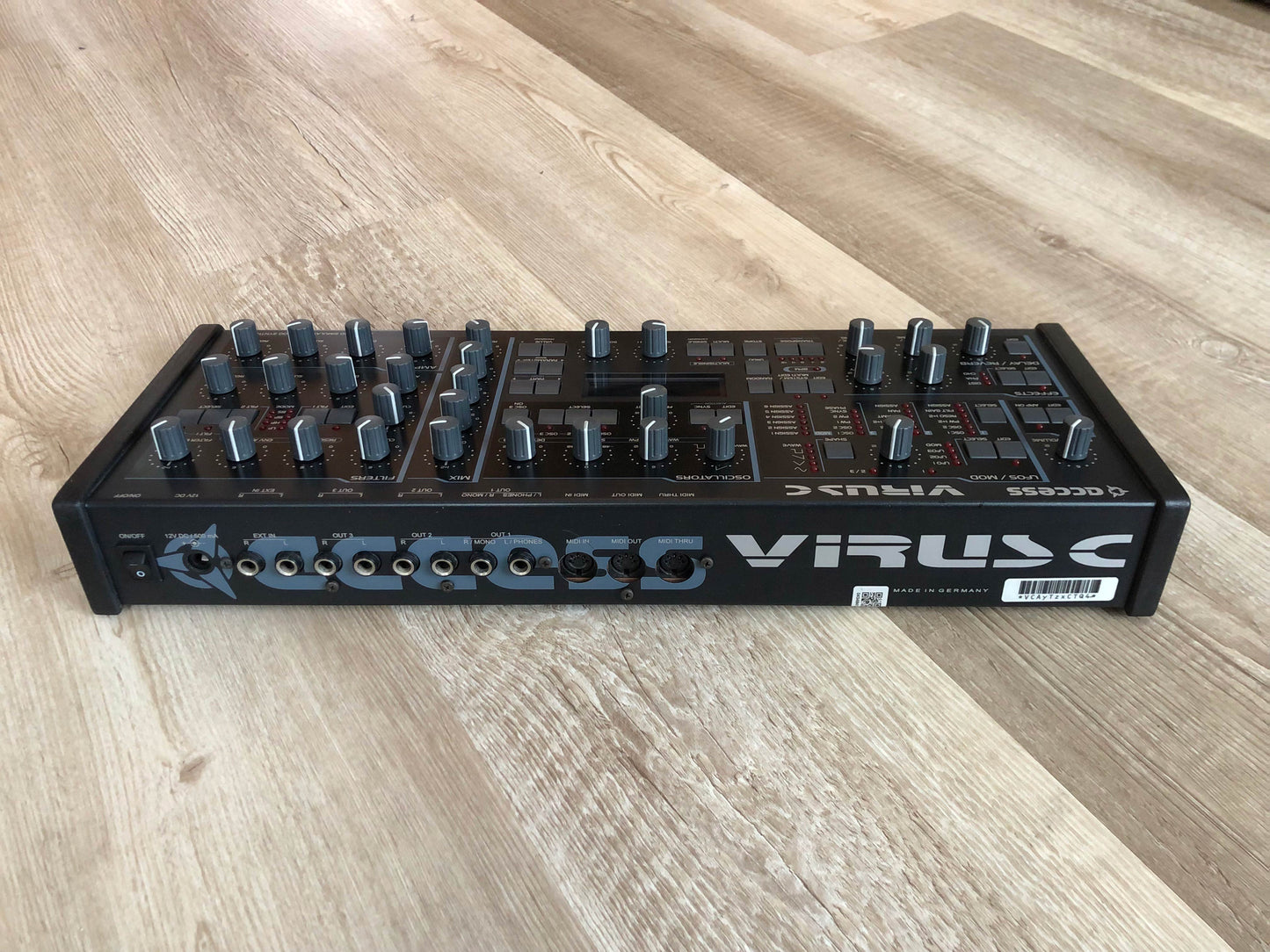 Access Virus C Desktop, Fully Recapped, All New Tacts, New Power Switch, Battery + PSU