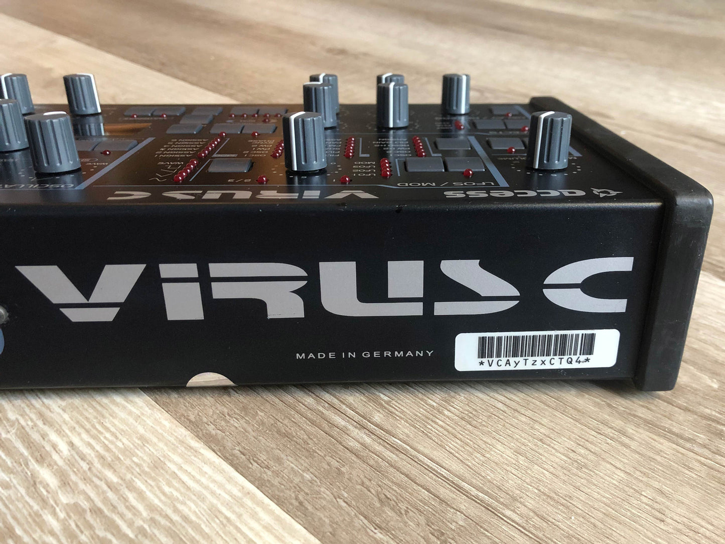Access Virus C Desktop, Fully Recapped, All New Tacts, New Power Switch, Battery + PSU