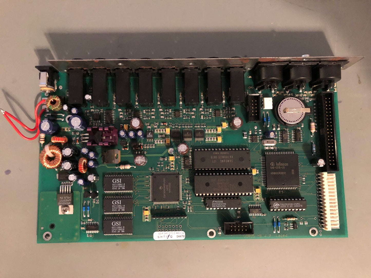 Access Virus C Desktop, Fully Recapped, All New Tacts, New Power Switch, Battery + PSU