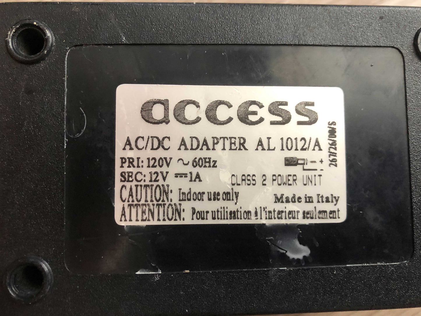 Access Virus OEM Power Supply 12v 1.0A - From B Desktop