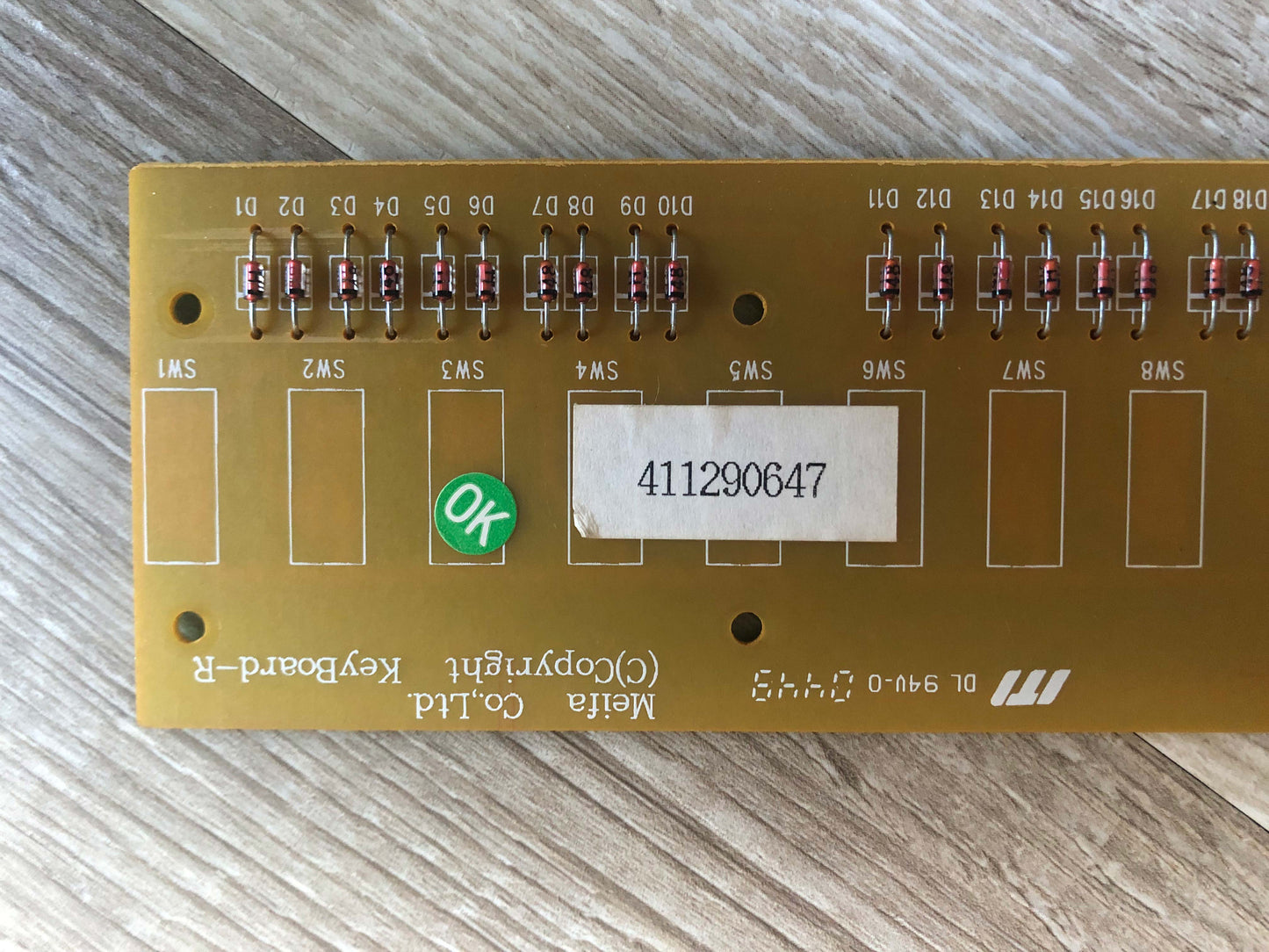 OEM Alesis Micron Key Contact Board