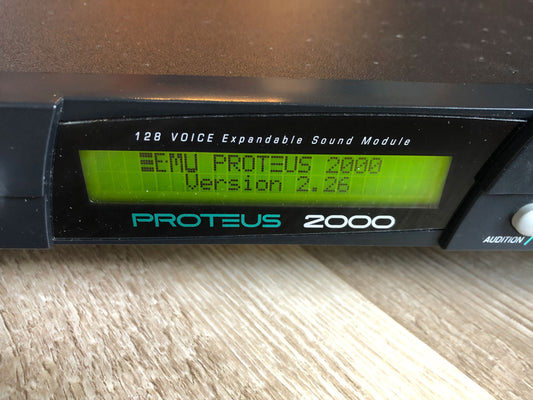E-MU Systems Proteus 2000 w/ Rack Ears & New Encoder