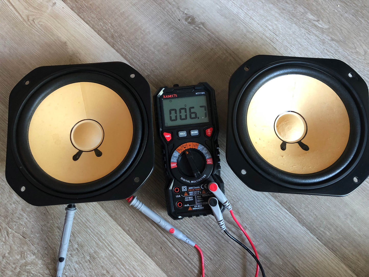 Yamaha JA-1801A Woofers Matched Pair in Poor Condition