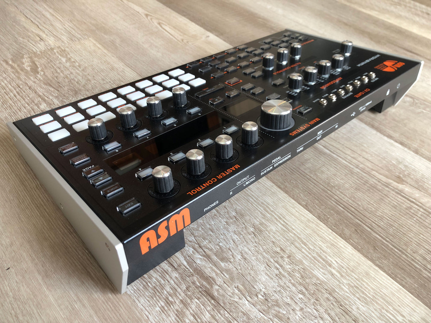 Hydrasynth Desktop with Rack Ears, New ASM Power Supply, & Original Box