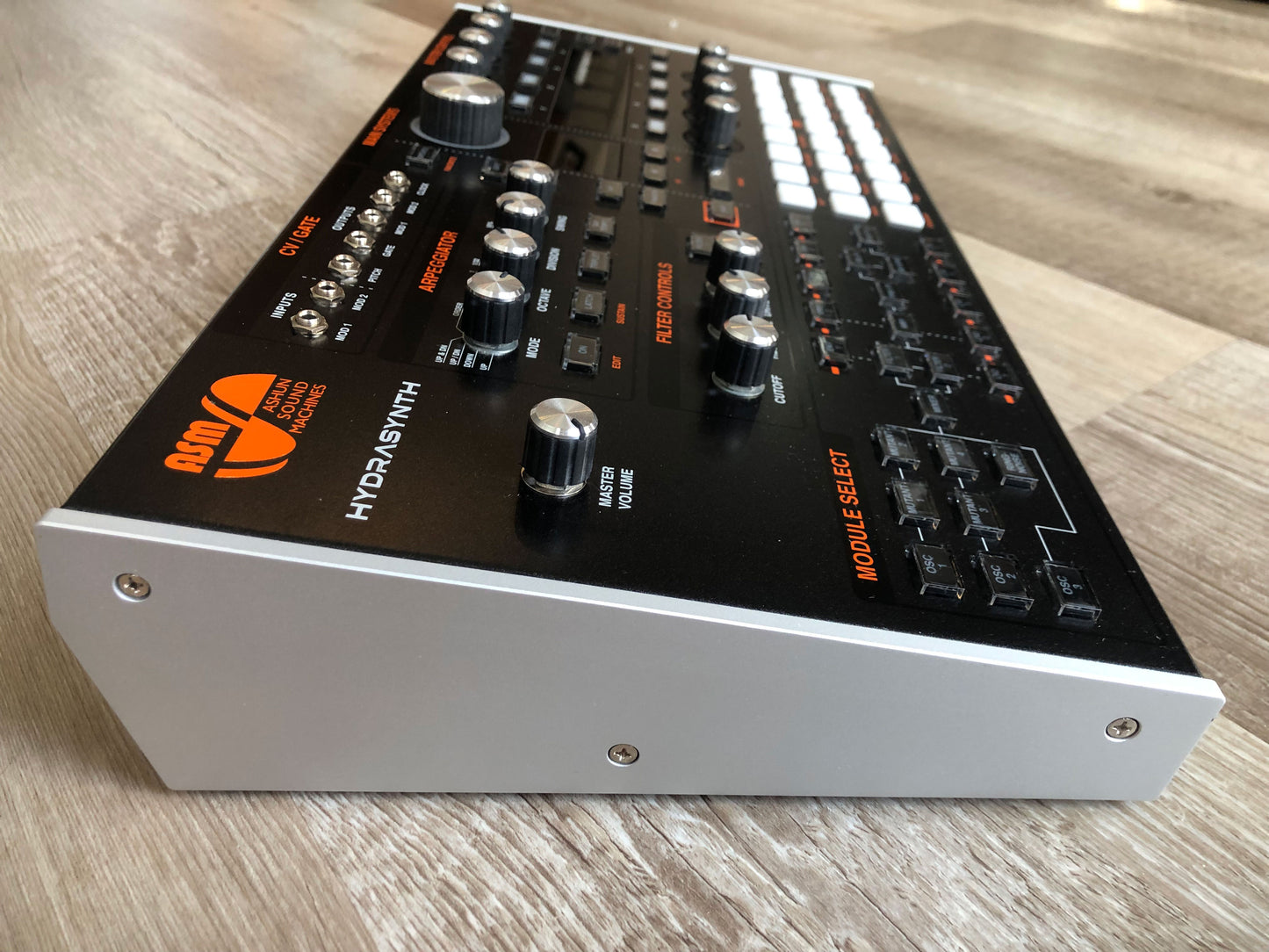 Hydrasynth Desktop with Rack Ears, New ASM Power Supply, & Original Box