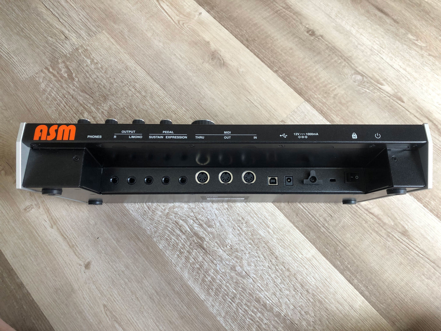 Hydrasynth Desktop with Rack Ears, New ASM Power Supply, & Original Box