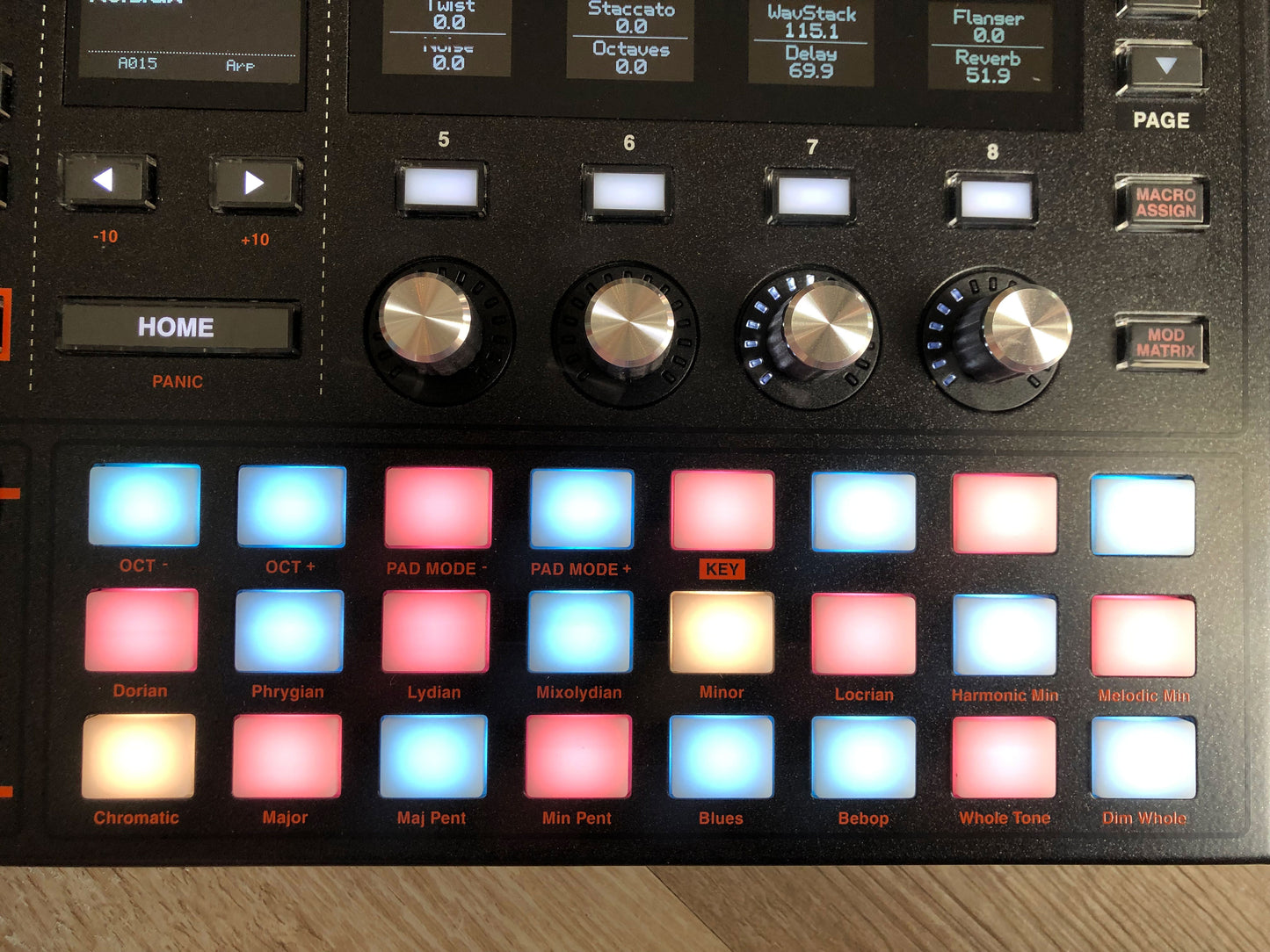 Hydrasynth Desktop with Rack Ears, New ASM Power Supply, & Original Box